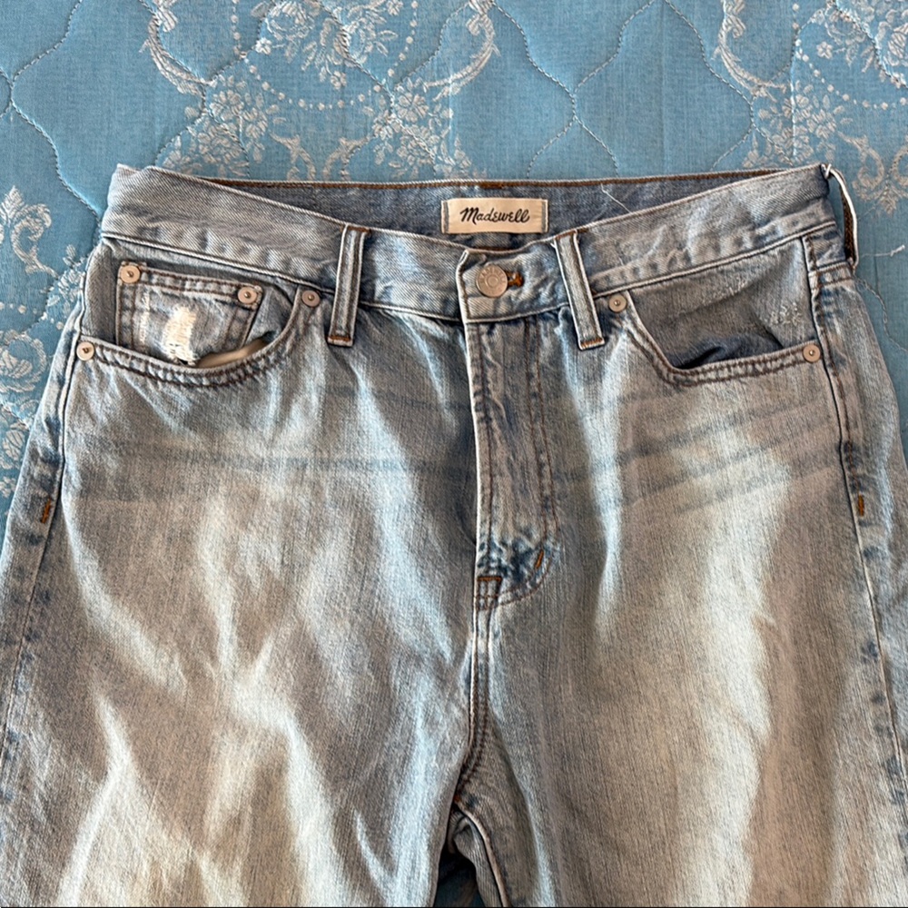 Madewell Relaxed Light Denim summer Jeans